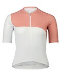 POC jersey de manga corta - ESSENTIAL ROAD  - blanco/rojo