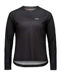 POC maillot de verano de manga larga - MOTION AIR L/S - negro