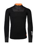 POC camiseta de manga larga - RESISTANCE LAYER JERSEY - naranja/negro