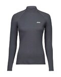 POC camiseta de manga larga - MOCK NECK JERSEY W - gris