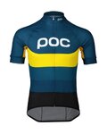POC jersey de manga corta - ESSENTIAL ROAD LOGO - amarillo/azul