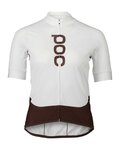 POC jersey de manga corta - ESSENTIAL ROAD LOGO - blanco/negro