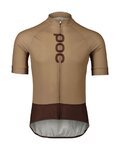POC jersey de manga corta - ESSENTIAL ROAD - marrón