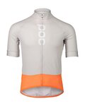 POC jersey de manga corta - M'S ESSENTIAL ROAD - gris/naranja