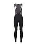POC pantalones largos con tirantes - THERMAL - negro
