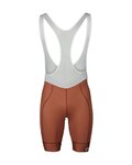 POC pantalones cortos de tirantes - PURE  - marrón