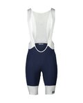 POC pantalones cortos de tirantes - RACEDAY - azul/blanco