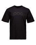 POC Camiseta de manga corta - TEE - negro