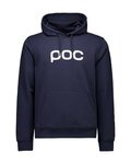 POC sudadera - HOOD - azul/blanco