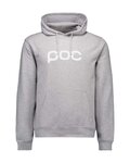 POC sudadera - HOOD - gris/blanco