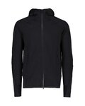 POC sudadera - MERINO ZIP HOOD - negro