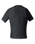 GORE Camiseta de manga corta - M BL - negro