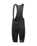 GORE pantalones cortos de tirantes - C5 OPTI - negro/blanco