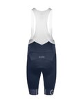 GORE pantalones cortos de tirantes - C5 OPTI - azul/blanco