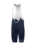 GORE pantalones cortos de tirantes - C5 OPTI - azul/blanco