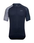 GORE jersey de manga corta - C5 - azul/blanco