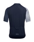 GORE jersey de manga corta - C5 - azul/blanco