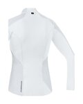 GORE camiseta de manga larga - GWS BL THERMO - blanco
