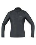 GORE camiseta de manga larga - M GWS BL THERMO TURTLENECK - negro