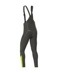 GORE pantalones largos con tirantes - C3 GWS - amarillo/negro