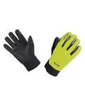 GORE guantes de dedos largos - C5 GTX THERMO - amarillo