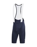 GORE pantalones cortos de tirantes - C3 - azul/blanco