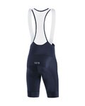 GORE pantalones cortos de tirantes - C3 - azul/blanco