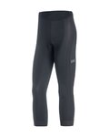 GORE Pantalón 3/4 sin tirantes - C3 - negro