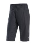 GORE pantalones cortos sin tirantes - C5 GTX PACLITE TRAIL - negro