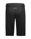 GORE pantalones cortos sin tirantes - C5 - negro