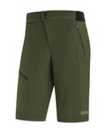 GORE pantalones cortos sin tirantes - C5 - verde