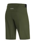GORE pantalones cortos sin tirantes - C5 - verde