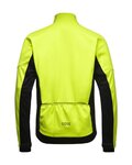 GORE chaqueta aislante - C3 WINDSTOPPER® - amarillo/negro
