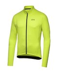 GORE maillot de invierno de manga larga - C3 THERMO - amarillo