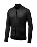 GORE maillot de invierno de manga larga - C3 THERMO - negro