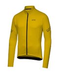 GORE maillot de invierno de manga larga - C3 THERMO - amarillo