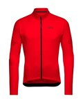 GORE maillot de invierno de manga larga - C3 THERMO - rojo