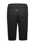 GORE pantalones cortos sin tirantes - PASSION - negro