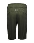 GORE pantalones cortos sin tirantes - PASSION - verde