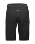 GORE pantalones cortos sin tirantes - PASSION WMN - negro