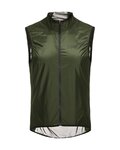 GORE chaleco - AMBIENT - verde/negro