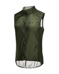 GORE chaleco - AMBIENT - verde/negro