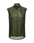GORE chaleco - AMBIENT WMN - verde/negro