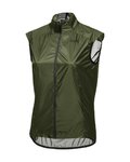 GORE chaleco - AMBIENT WMN - verde/negro