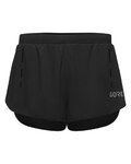GORE pantalones cortos sin tirantes - SPLIT - negro