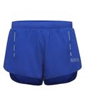 GORE pantalones cortos sin tirantes - SPLIT - azul