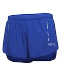 GORE pantalones cortos sin tirantes - SPLIT - azul