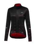GORE maillot de invierno de manga larga - PROGRESS THERMO WMN - naranja/rojo