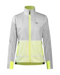 GORE impermeable - DRIVE WMN - blanco/amarillo