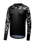 GORE camiseta de manga larga - TRAILKPR - negro/gris